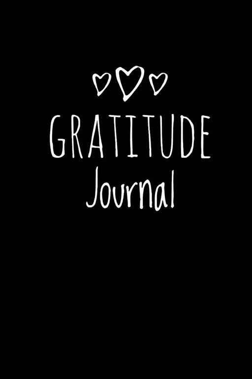 Gratitude Journal: Personalized gratitude journal, 102 Pages,6" x 9" (15.24 x 22.86 cm),Durable Soft Cover,Book for mindfulness reflection ... care gift or for him or her (Black Cover)