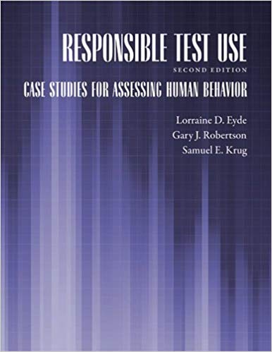 Responsible Test Use: Case Studies for Assessing Human Behavior
