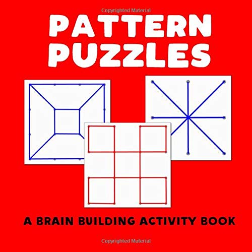 Pattern Puzzles - A Brain Building Activity Book: (creative hands-on memory drawing recreation for Alzheimers & dementia) (AlzHelp Press)