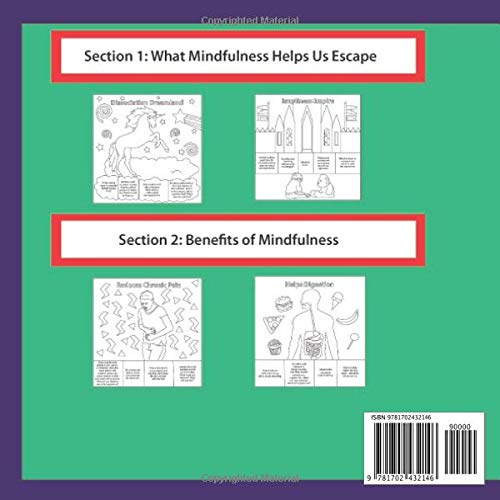 Paths of Mindfulness: Coloring Book with Mindfulness Exercises