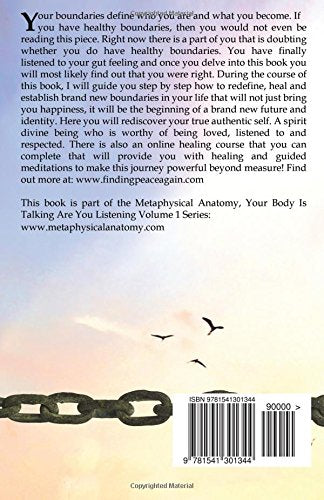 Healing Your Boundaries: Finding Peace Again (Metaphysical Anatomy) (Volume 1)