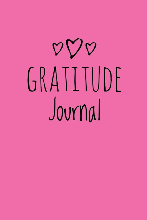 Gratitude Journal: Personalized gratitude journal, 102 Pages,6" x 9" (15.24 x 22.86 cm),Durable Soft Cover,Book for mindfulness reflection ... day or anniversary gift (Pink Cover)