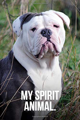 My Spirit Animal: Sad English Bulldog Journal