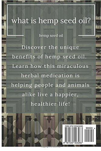 Hemp Seed Oil - The THC Free Healing Solution