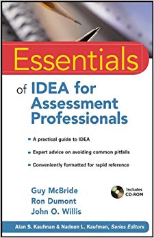 Essentials of IDEA for Assessment Professionals