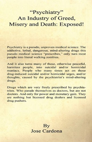 "Psychiatry" An Industry of Greed, Misery and Death: Exposed!