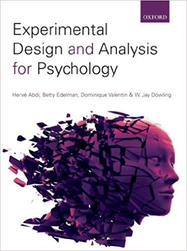 Experimental Design & Analysis for Psychology