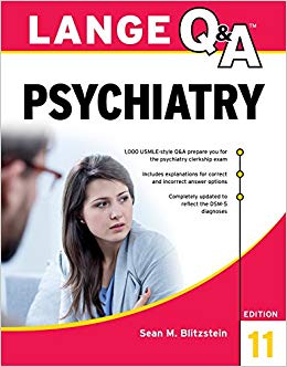 Lange Q&A Psychiatry, 11th Edition