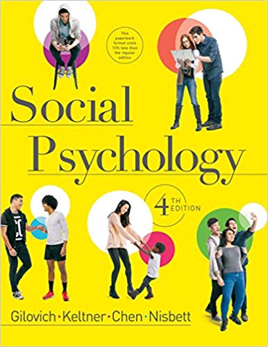 Social Psychology (Fourth Edition)