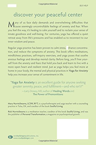 Yoga for Anxiety: Meditations and Practices for Calming the Body and Mind