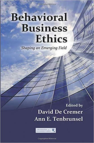 Behavioral Business Ethics (Organization and Management Series)