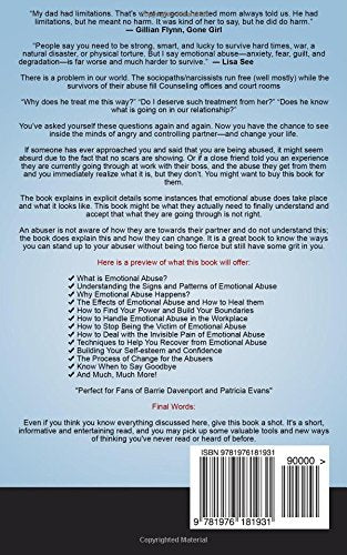 Emotional Abuse: How to Stop Emotional Abuse From Ruining Your Life and A Powerful Program to Help You Recover From Emotional Abuse
