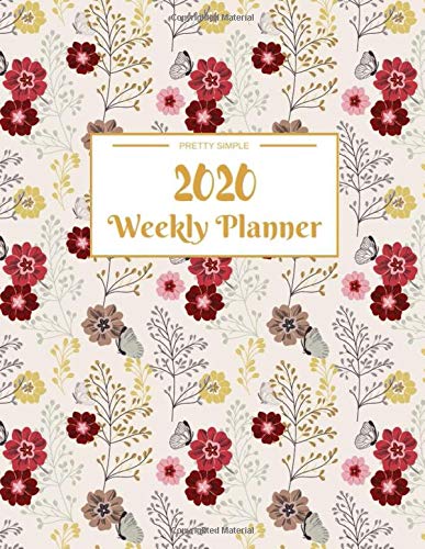 Weekly Planner 2020: Dated Calendar With To-Do List | 8.5 x 11 inches 120 pages