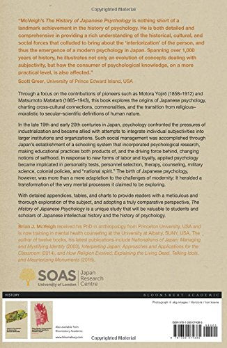 The History of Japanese Psychology (SOAS Studies in Modern and Contemporary Japan)
