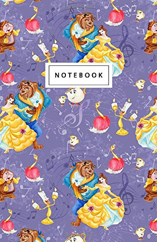 Notebook: Princess Theme Pattern - Beautiful Design: 5.5" x 8.5" lined pages. Great for note-taking/Composition/Writing/Planning/Diary/Gift
