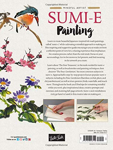 Mindful Artist: Sumi-e Painting: Master the meditative art of Japanese brush painting