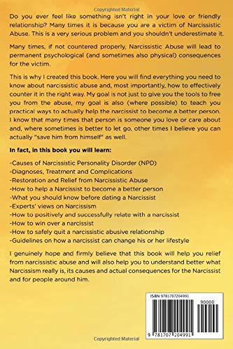 Narcissist: An Effective Guide To Win Against Narcissistic Abuse, Learn Dealing With A Narcissist, Understand Narcissism And Dating With A Narcissist Positively ( NPD, Narcissistic Lover)