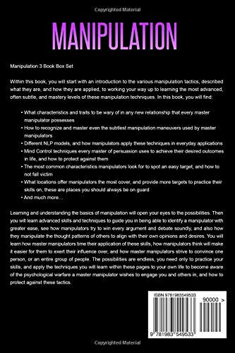 Manipulation: 3 Manuscripts - Manipulation Definitive Guide, Manipulation Mastery, Manipulation Complete Step by Step Guide (Manipulation Series) (Volume 4)