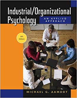 Aamodt's Industrial/Organizational Psychology Applications Workbook