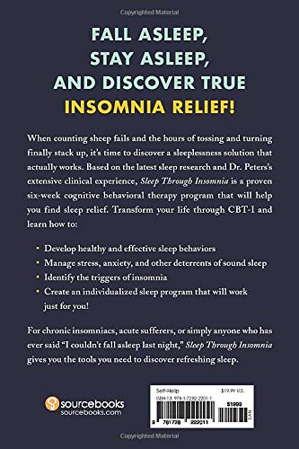 Sleep Through Insomnia: End the Anxiety and Discover Sleep Relief with Guided CBT-I Therapy