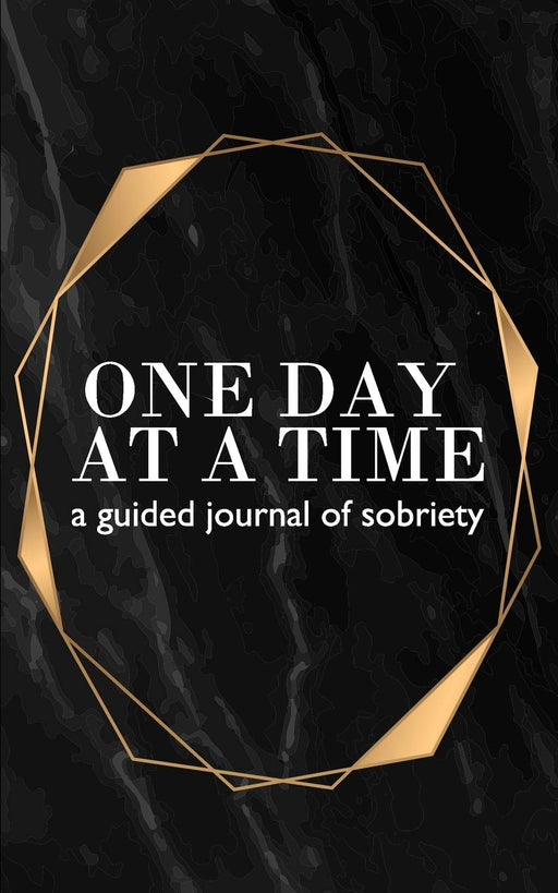 One Day at a Time: Elegant black and gold theme make this guided ODAAT journal a great addition to your twelve step work. (ODAAT Black and Gold)