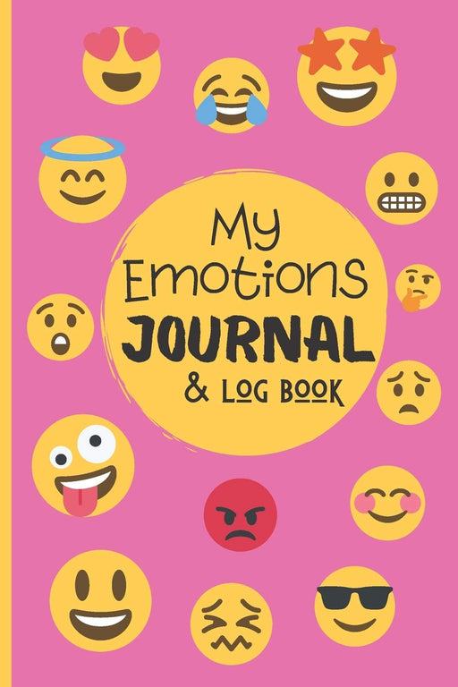 My Emotions Journal Log Book For Kids & Teens: Feelings Tracking Journal For Kids - Help Children And Tweens Express Their Emotions - Reduce Anxiety, Anger & Frustration - (6 x 9 Inches RED Cover)