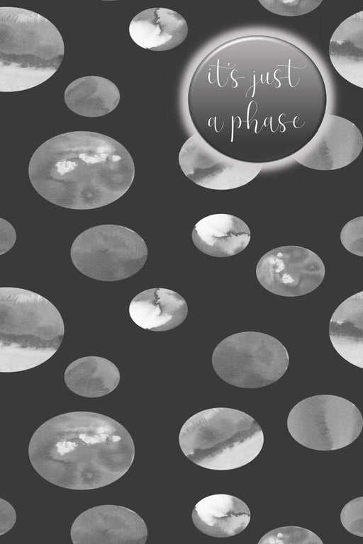 It's just a phase: Compact Bu-Jo Style Dot Grid Journal with Moon Phases Design, Organize Your Life, Track Habits, Budget and Create, with this Daily Planner