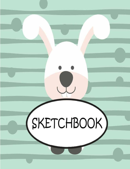 Sketchbook: Cute Rabbit : 110 Pages of 8.5" x 11" Blank Paper for Drawing, sketchbook for adult, sketchbook for teen