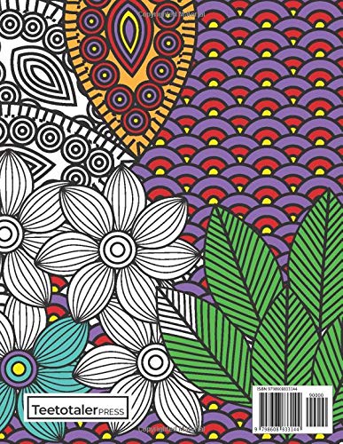 The Next Right Thing Floral Coloring Book: Floral coloring book for those in recovery