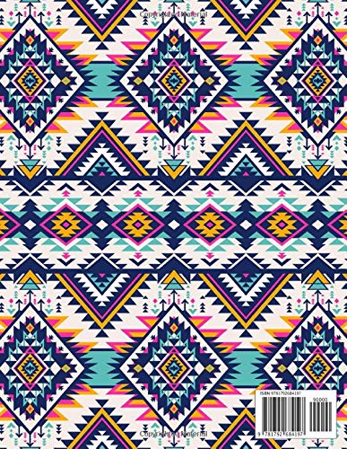 2019-2020 Planner: Cute Aztec Boho Tribal Daily Weekly Monthly Two Year Planner. Pretty Agenda & Organizer with Inspirational Quotes, Notes, To-Do’s and More. (2019-2020 Planners)