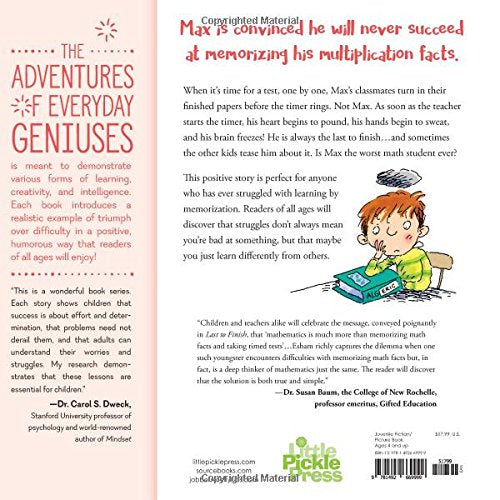Last to Finish, A Story About the Smartest Boy in Math Class (The Adventures of Everyday Geniuses)