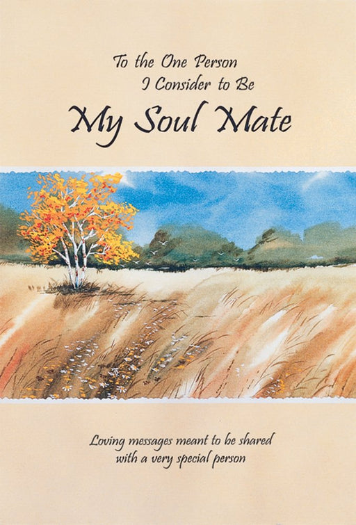 To The One Person I Consider To Be My Soul Mate: Loving messages meant to be shared with a very special person (Blue Mountain Arts Collection)