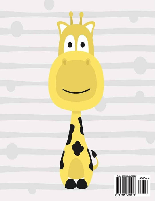 Sketchbook: Cute Giraffe : 110 Pages of 8.5" x 11" Blank Paper for Drawing, sketchbook for adult, sketchbook for teen