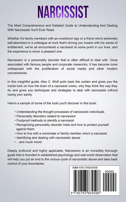 Narcissist: A Complete Effective Guide To Understanding And Dealing With A Range Of Narcissistic Personalities