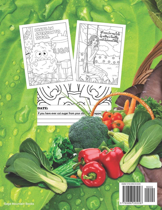 Intuitive Eating: Journal Prompt Workbook Combined with Coloring Pages to Encourage Healthy Food Choices and Mindful Eating Habits