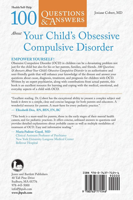 100 Questions  &  Answers About Your Child's Obsessive Compulsive Disorder (100 Questions and Answers About...)