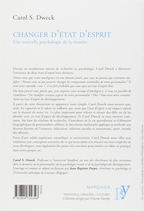 Changer d'état d'esprit: Une nouvelle psychologie de la réussite (French Edition)