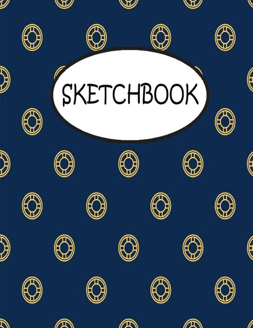 Sketchbook: Yellow Life ring : 110 Pages of 8.5" x 11" Blank Paper for Drawing, sketchbook for adult, sketchbook for teen