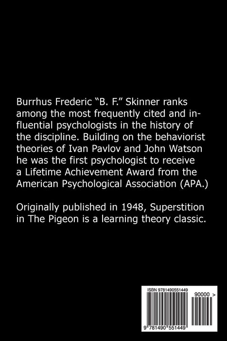 Psychology Classics: Superstition in the Pigeon