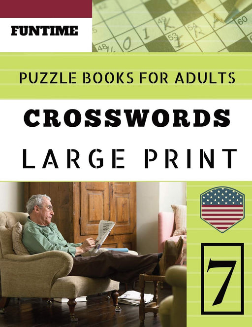 Crossword puzzle books for adults large print: Funtime Crosswords Easy Magic Quiz Books Game for Adults | Large Print (Find a Word for Adults & Seniors) (Telegraph Daily mail Quick Crossword Puzzle)