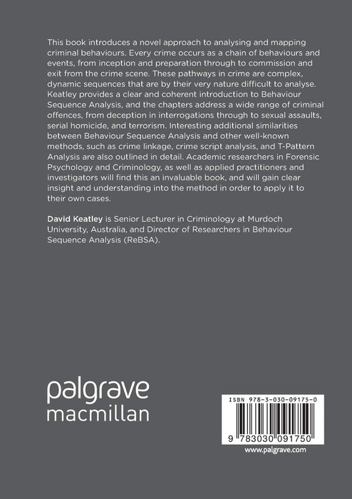 Pathways in Crime: An Introduction to Behaviour Sequence Analysis (Crime Prevention and Security Management)