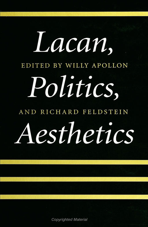 Lacan, Politics, Aesthetics (Suny Series in Psycho (SUNY series in Psychoanalysis and Culture)