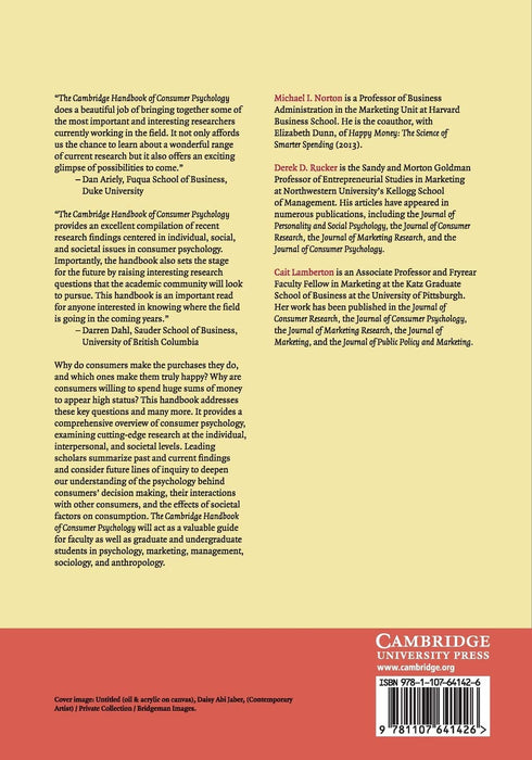 The Cambridge Handbook of Consumer Psychology (Cambridge Handbooks in Psychology)