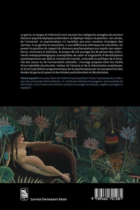 Psychanalyse et hybridité: Genre, colonialité, subjectivations (Figures of the Unconscious) (French Edition)