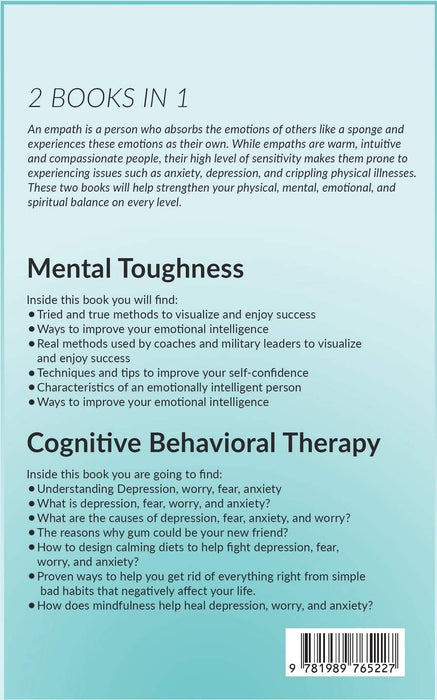 Empath: 2 Manuscripts Mental Toughness and Cognitive Behavioral Therapy