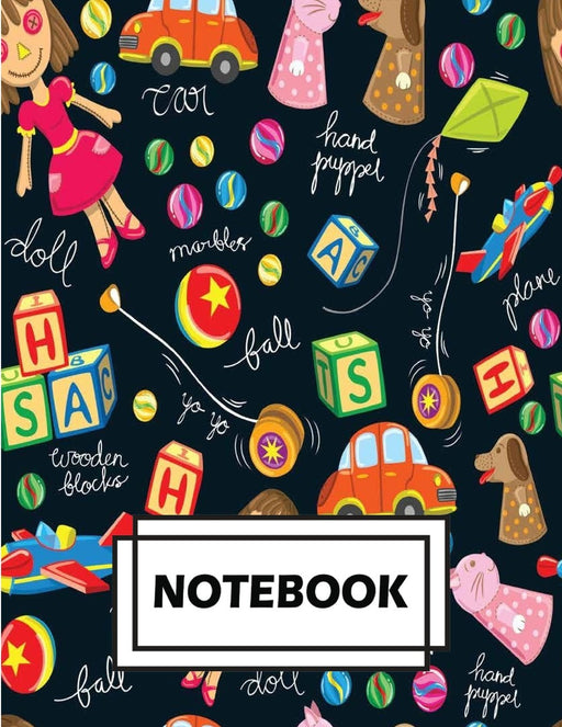 Notebook: doll yoyo ball : Journal Diary, Lined pages (Composition Notebook Journal) (8.5" x 11")