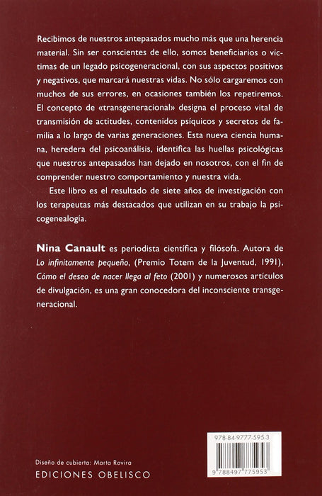 Como pagamos los errores de nuestros antepasados (Coleccion Psicologia) (Spanish Edition)