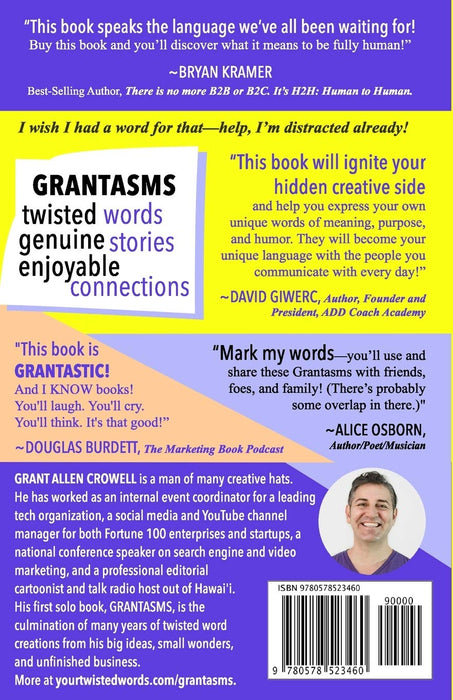 GRANTASMS: Creative twisted words for cool people!
