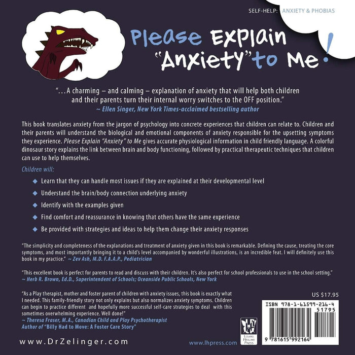 Please Explain Anxiety to Me!: Simple Biology and Solutions for Children and Parents, 2nd Edition (Growing With Love)
