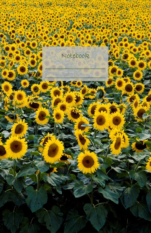 Notebook: Dotted grid Journal. Bullet Diary. Ideal for Notes, Memories, Journaling, Creative planning and Calligraphy practice. 120 Pages. Soft matte ... x 8.5”. Great gift idea. (Sunflowers cover).